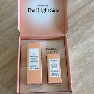 Natrium Multi-Bright Milky Toner and Advanced Serum Set - Orange